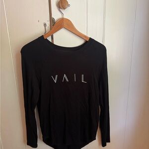Black Vail Top
